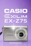 Casio Exilim EX-Z75 7.2mpx - PRETA