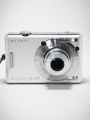 Sony Cyber-shot DSC-W30 6.0mpx - PRATA