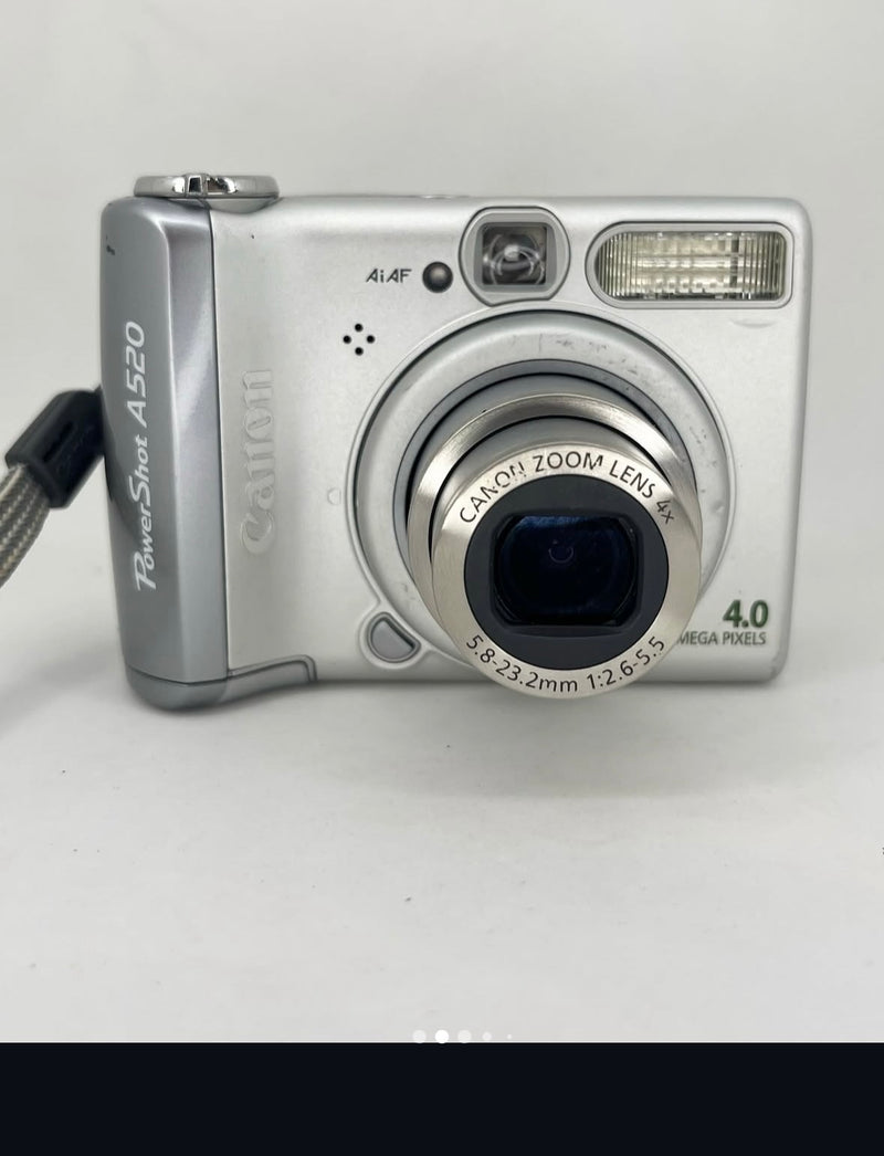 Canon PowerShot A520 – 4MP Prata