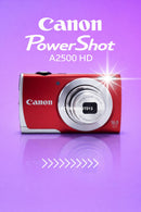 Canon PowerShot A2500 HD 16.0mpx - VERMELHA