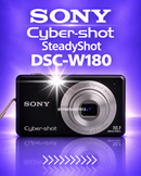 Sony Cybershot DSC-W180 – 10.1mpx Preta