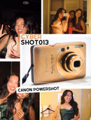 📸 Canon Powershot SD780 IS DIGITAL ELPH 12.1mpx DOURADA