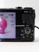 Sony Cybershot DSC-HX9V com lente Sony G 16.2mpx – PRETA