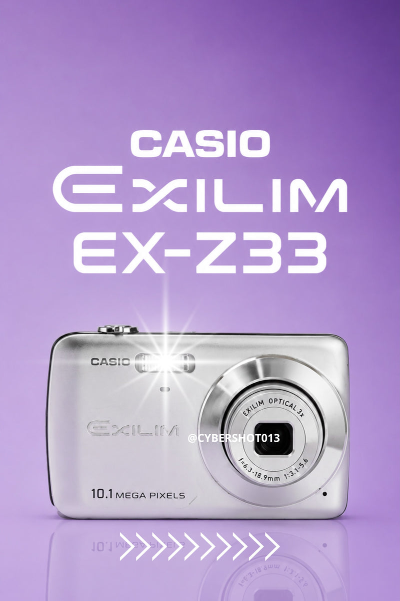 Casio Exilim EX-Z33 10.1mpx - PRATA