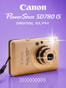 📸 Canon Powershot SD780 IS DIGITAL ELPH 12.1mpx DOURADA