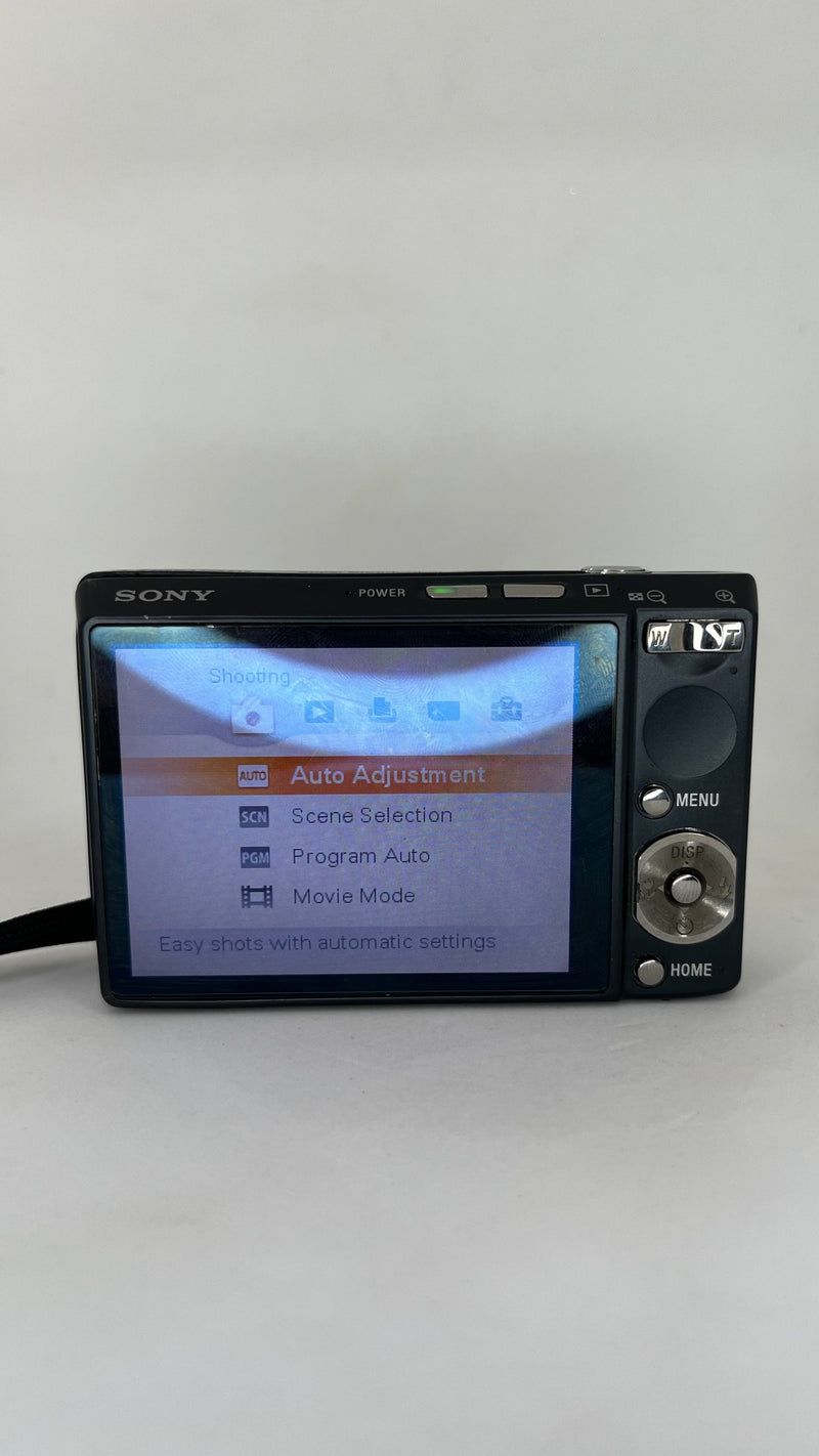 Sony Cyber-shot SUPER STEADYSHOT DSC-T100 8.1 MPX – PRETA