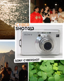 Sony Cybershot MPEGMOVIE XV DSC-W100 8.1mpx - PRATA