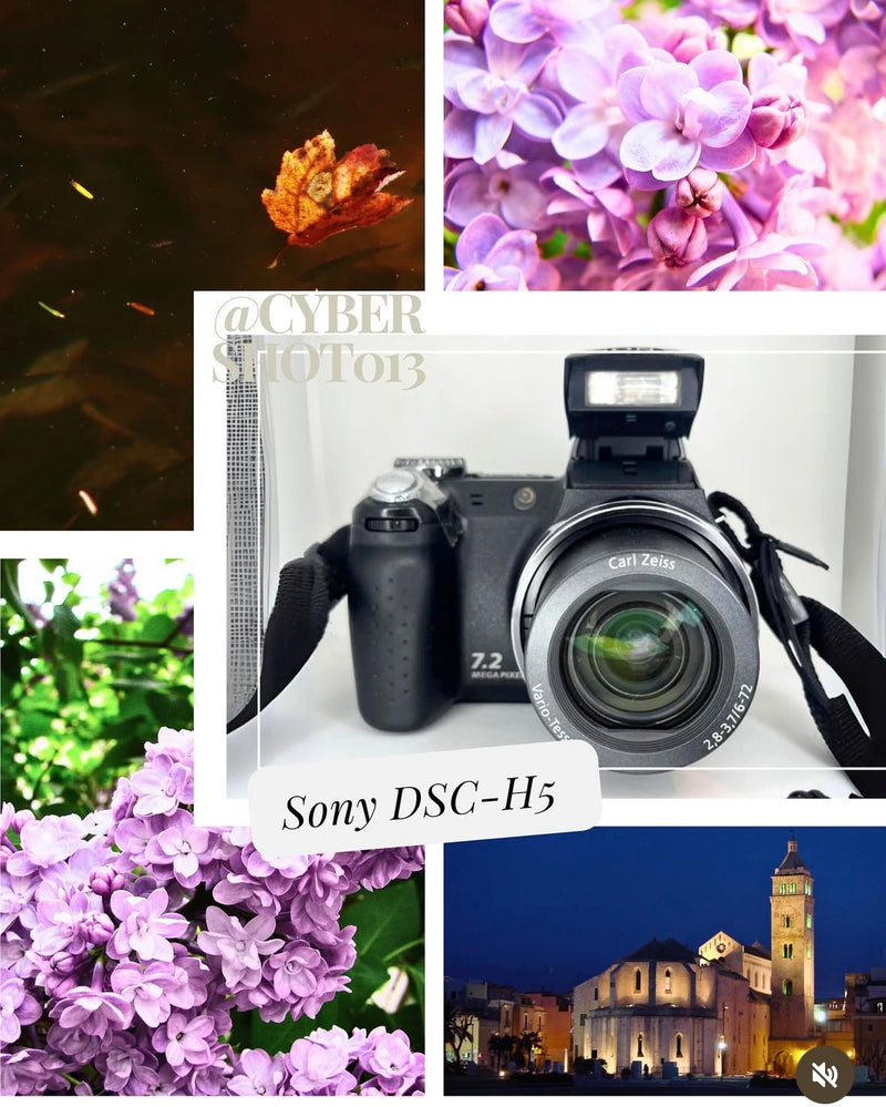 Sony Cybershot DSC-H5 7.2mpx Super SteadyShot Preta Semi