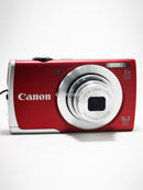 Canon PowerShot A2500 HD 16.0mpx - VERMELHA