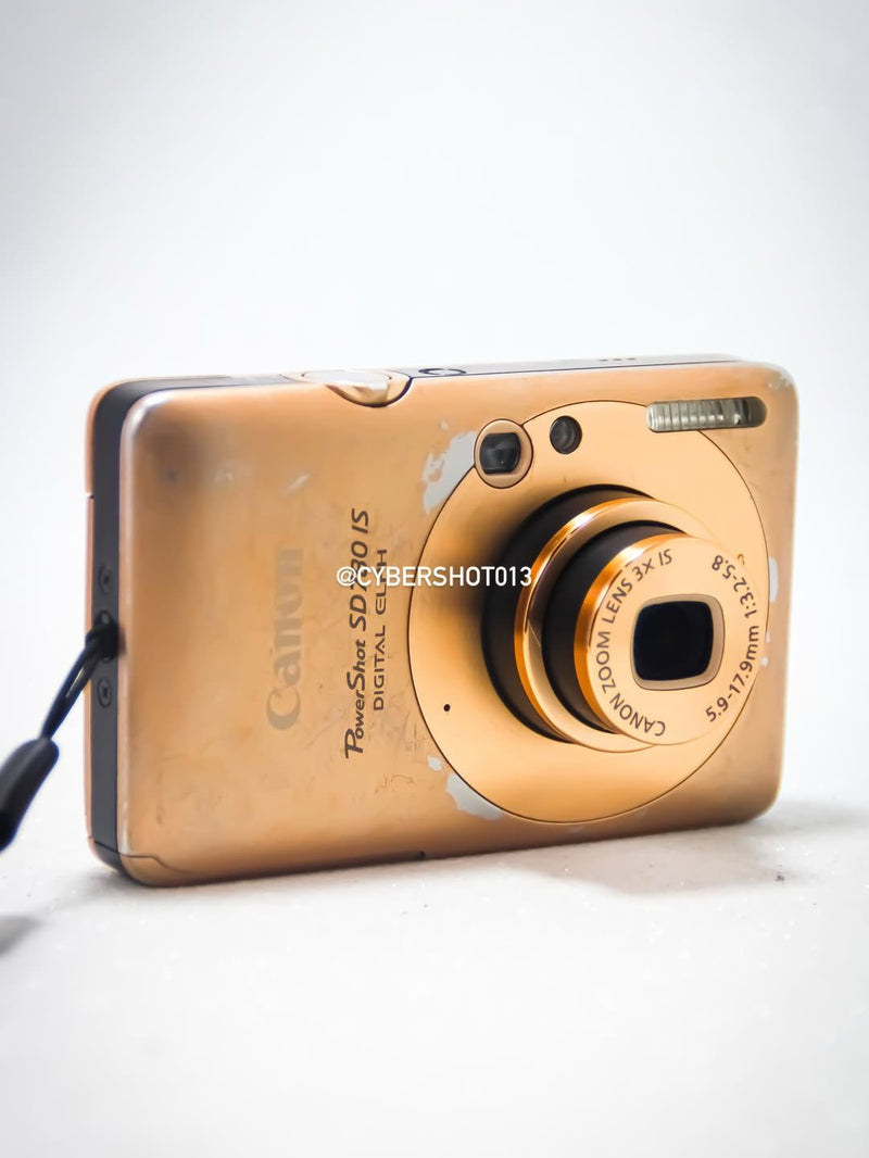 📸 Canon Powershot SD780 IS DIGITAL ELPH 12.1mpx DOURADA