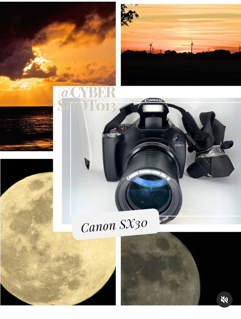 Canon PowerShot SX30 IS 14.1mpx com zoom óptico 35x