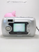 📸 Sanyo VPC-X360 LCD DIGITAL CÂMERA 1.3mpx - PRATA