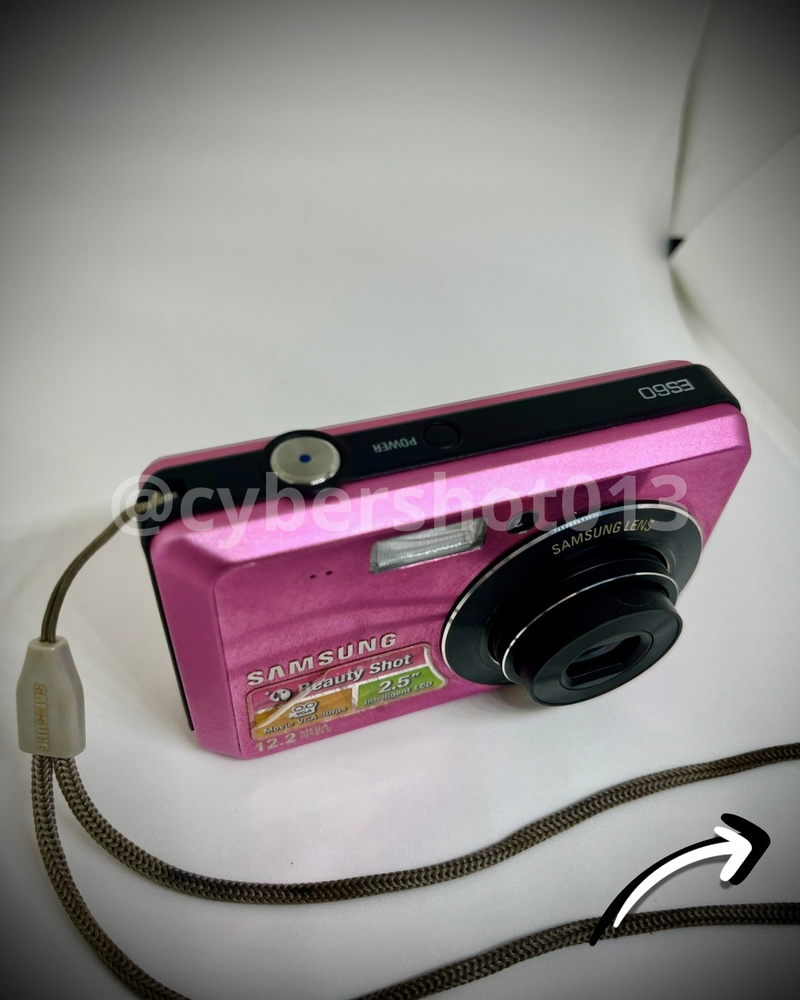 Samsung BeautyShot ES60 Rosa 12.2Mpx Rosa Bebê (na Caixa)