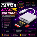 Adaptador de Cartão SD / SDHC USB Tipo-C