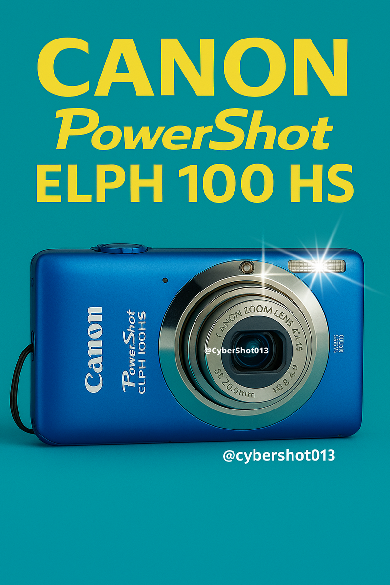 Canon PowerShot ELPH 100 HS – AZUL