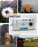 📸 Sanyo VPC-X360 LCD DIGITAL CÂMERA 1.3mpx - PRATA