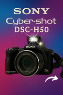 Sony Cyber-shot DSC-H50 Preta na Caixa - Semi