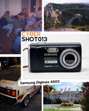 Samsung Digimax A503 Preta