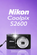Nikon Coolpix S2600 PRETA 14mpx - PRETA