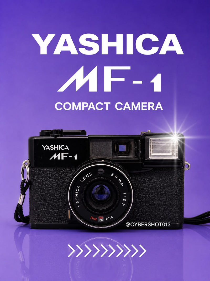 Câmera Fotográfica Analógica Yashica MF-1 Preta