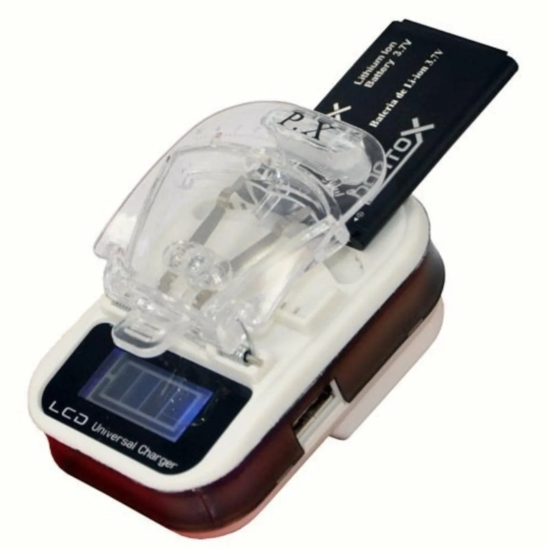 Carregador Universal para Baterias de Tomada