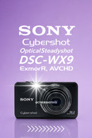 Sony Cybershot Optical SteadyShot DSC-WX9 16.2mpx - PRETA