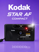 Câmera Fotográfica Analógica
 Kodak Star AF Compact 35mm Preta