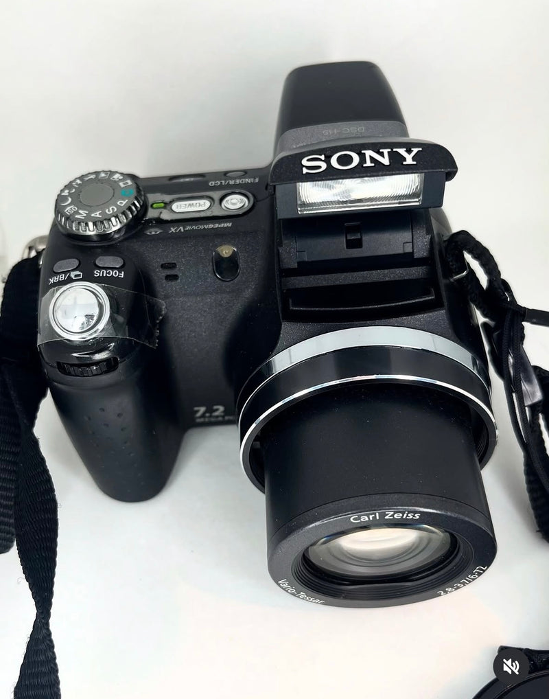 Sony Cybershot DSC-H5 7.2mpx Super SteadyShot Preta Semi