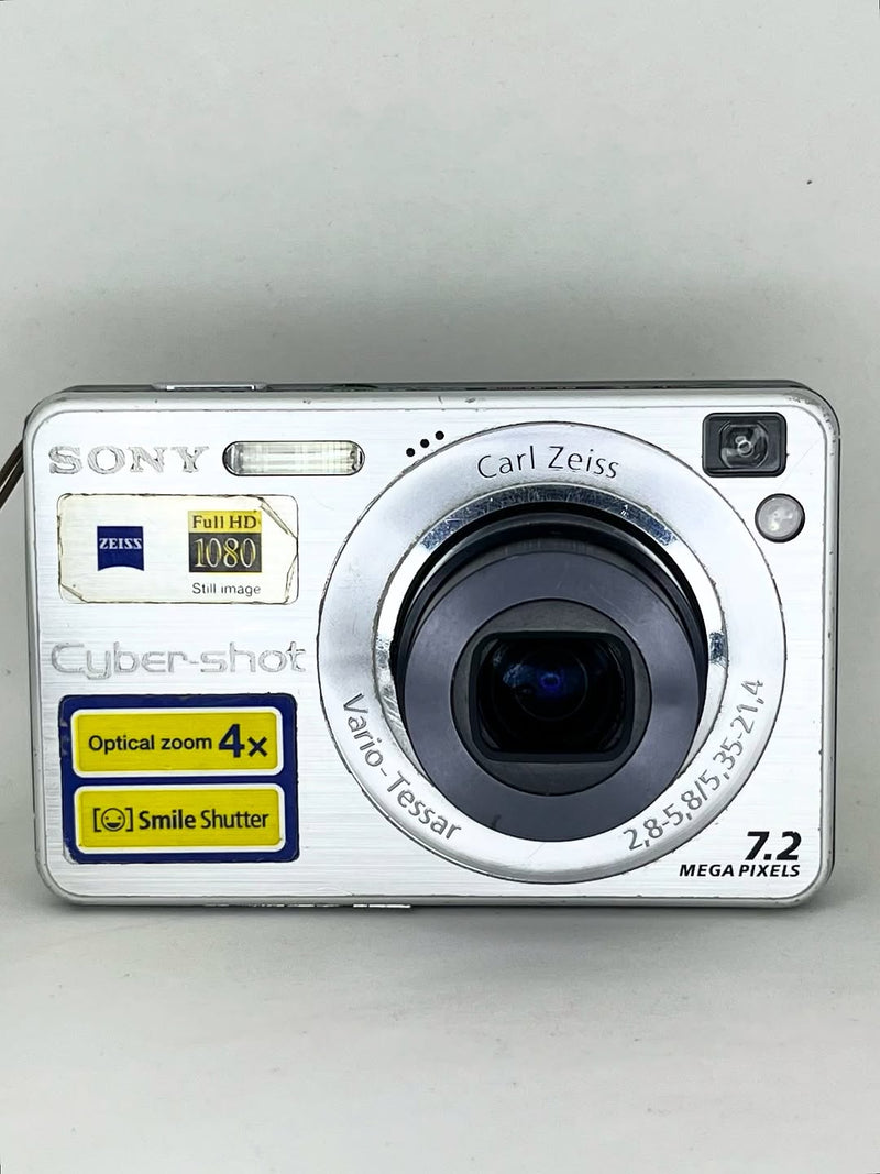 Sony Cyber-shot DSC-W110 7.2 mpx - prata