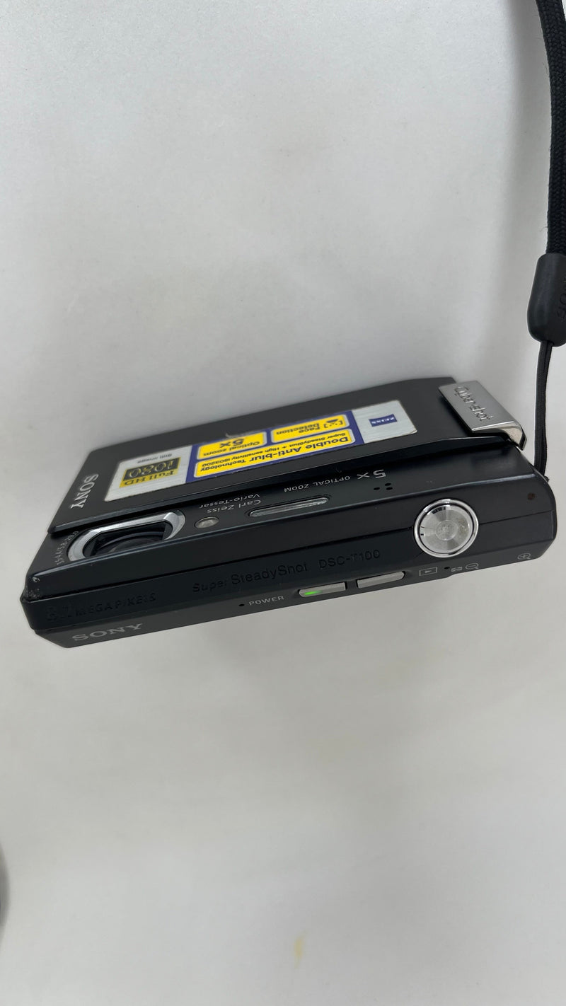 Sony Cyber-shot SUPER STEADYSHOT DSC-T100 8.1 MPX – PRETA