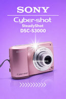 Sony Cybershot SteadyShot DSC-S3000 10.1mpx - ROSE rosa