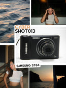 Samsung ST64 14.2mpx HD 5x - PRETA