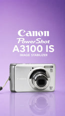 Canon PowerShot A3100 IS 12.1mpx - PRATA