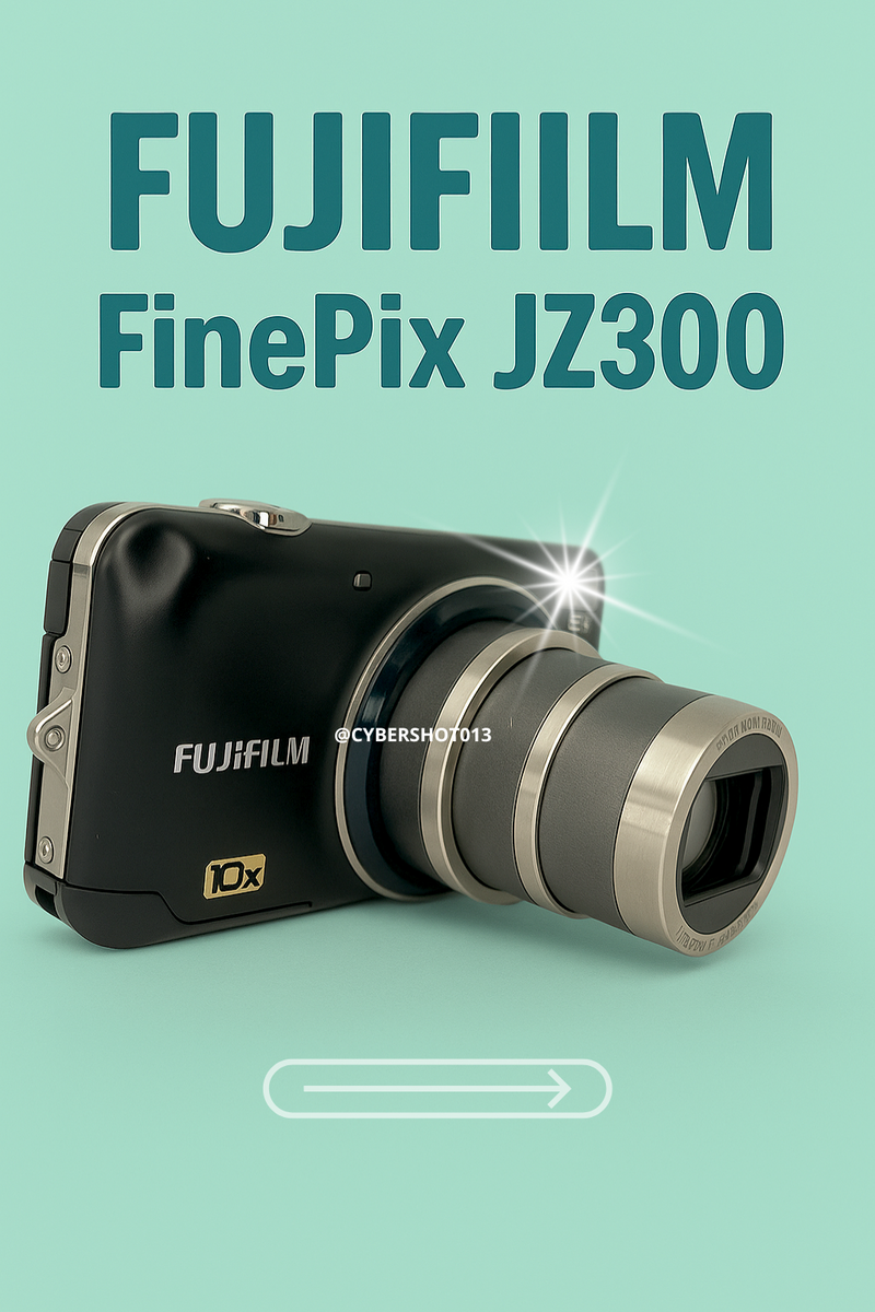 Fujifilm FinePix JZ300 12MP com lente