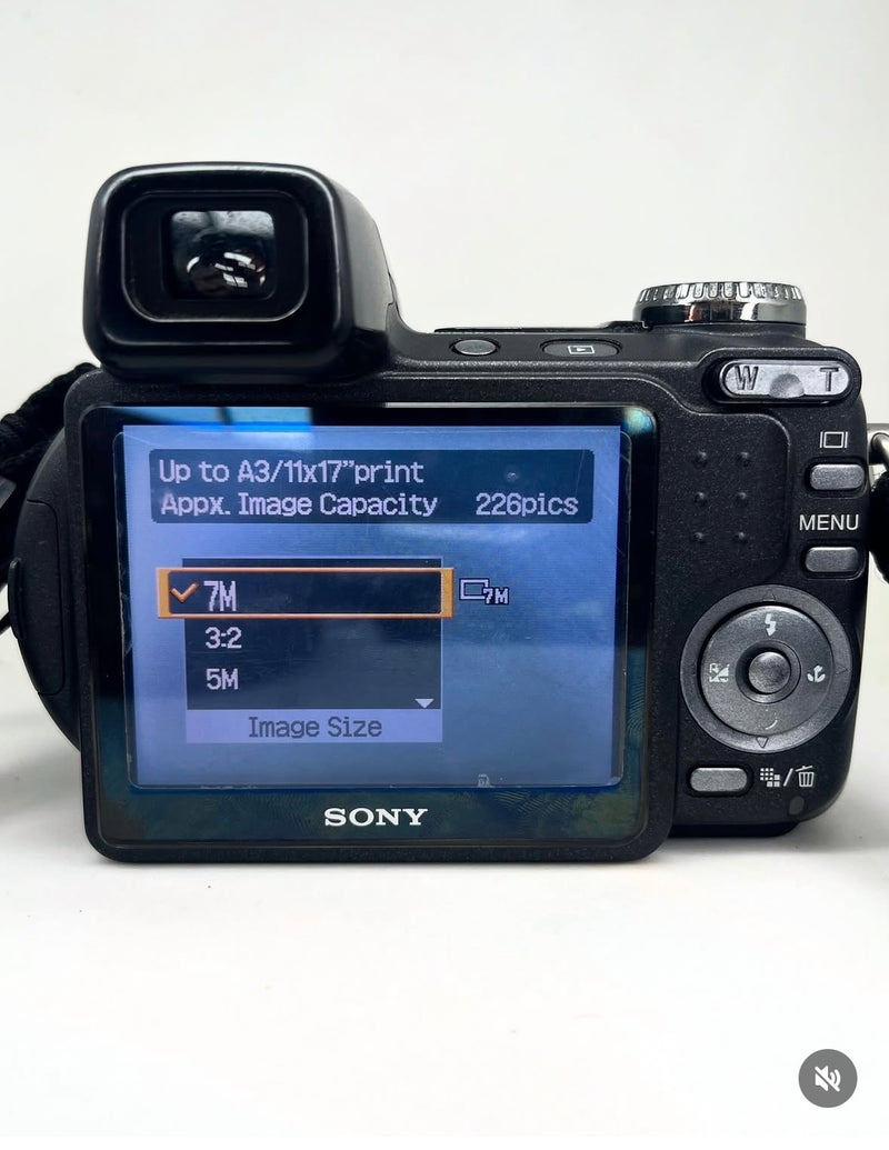 Sony Cybershot DSC-H5 7.2mpx Super SteadyShot Preta Semi