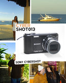 Sony CyberShot Optical SteadyShot DSC-H55 - 14.1mpx - PRETA