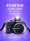 FujiFilm FinePix S1800 12mpx 18x wide - PRETA