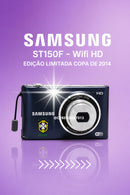 Samsung ST150F 16.2mpx - AZUL - EDIÇÃO LIMITADA DA COPA DE 2014