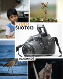 Canon EOS 1200D + Lente Profissional – DSLR 18mpx PRETA