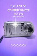 Sony Cybershot DSC-P72 SMART ZOOM 3.2mpx - PRATA