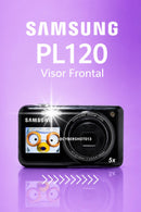 Samsung PL120 com visor frontal 14.2mpx - PRETA lente Posterizada