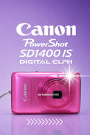 CANON PowerShot SD1400 IS Digital ELPH 14.1mpx - ROSA PINK