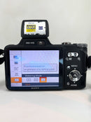 Sony Cyber-shot DSC-H10 8.1mpx com lente Carl Zeiss Preta Semi