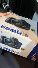 Sony Cyber-shot DSC-H50 Preta na Caixa - Semi