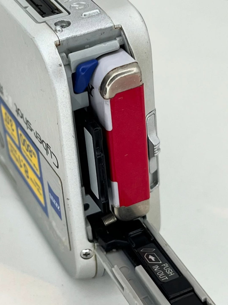 Sony Cyber-shot DSC-N1 com tela touchscreen 8.1mpx Prata