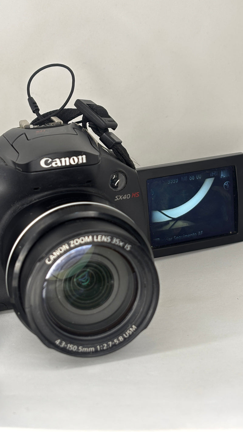 Canon PowerShot SX30 IS 14.1mpx com zoom óptico 35x