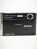 Sony Cybershot Touch Panel Super SteadyShot DSC-T70 8.1mpx - PRETA