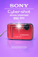 Sony Cybershot Optical SteadyShot DSC-TF1 - 16.1 mpx - VERMELHA