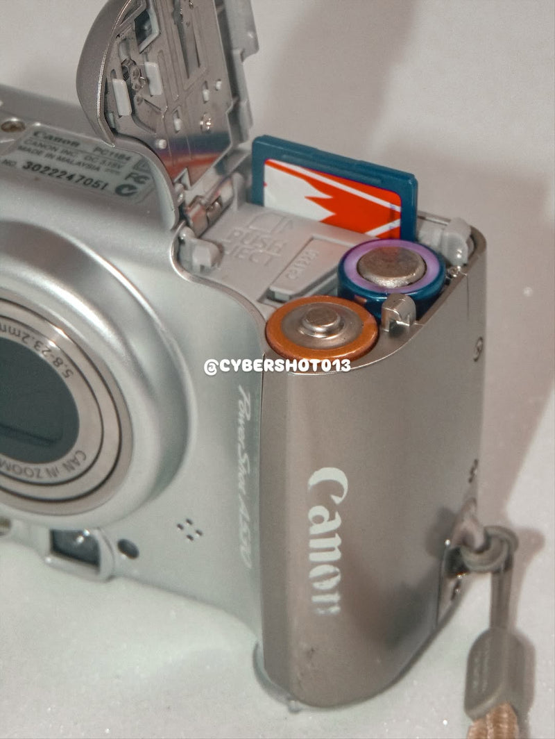 Canon PowerShot A530, 5.0 mpx - CINZA