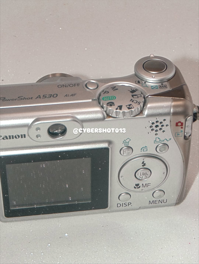 Canon PowerShot A530, 5.0 mpx - CINZA